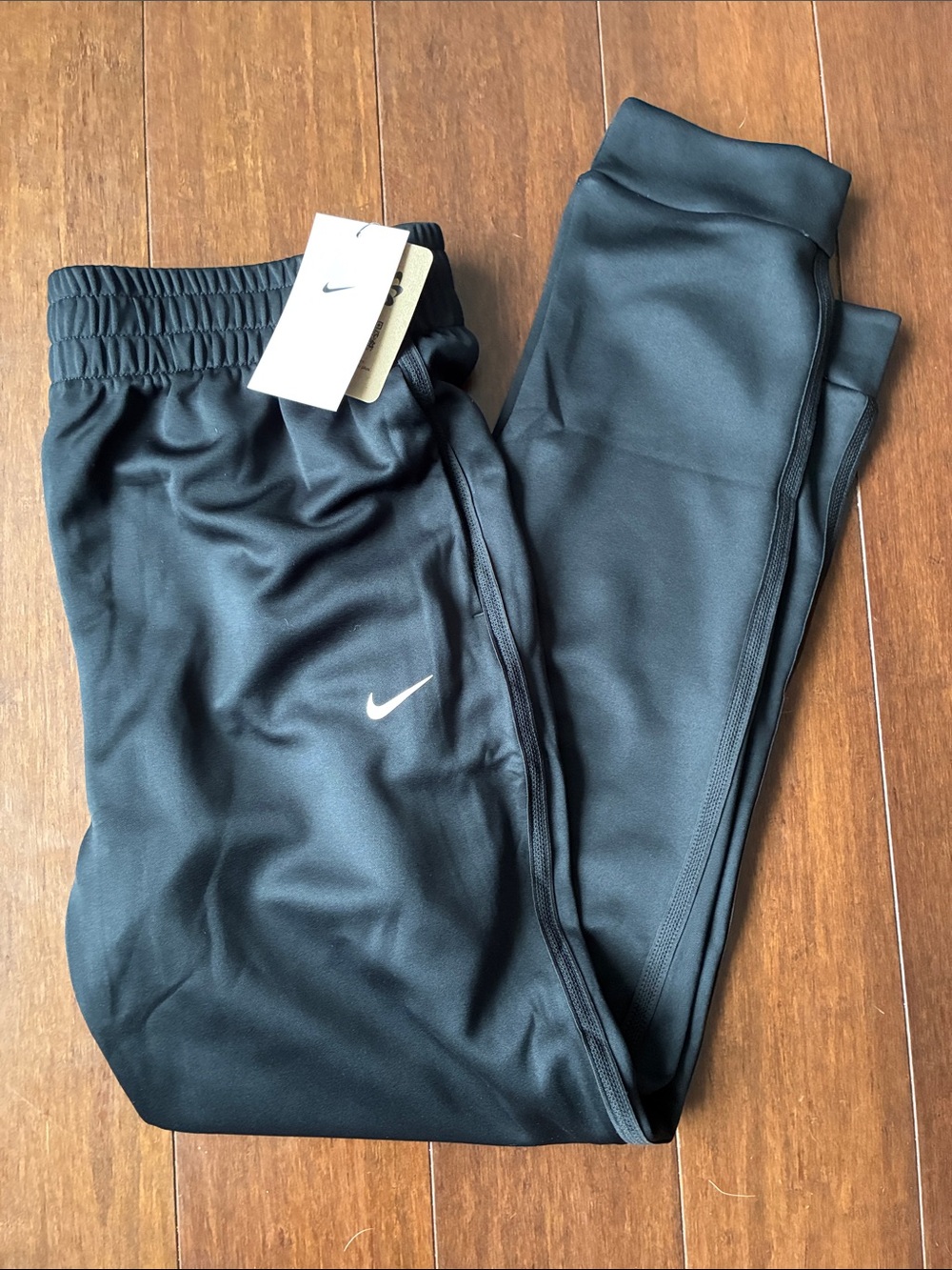 NWT Nike Kids Black Athletic Joggers, Kids XL